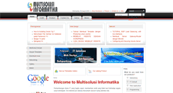 Desktop Screenshot of multisolusi.info